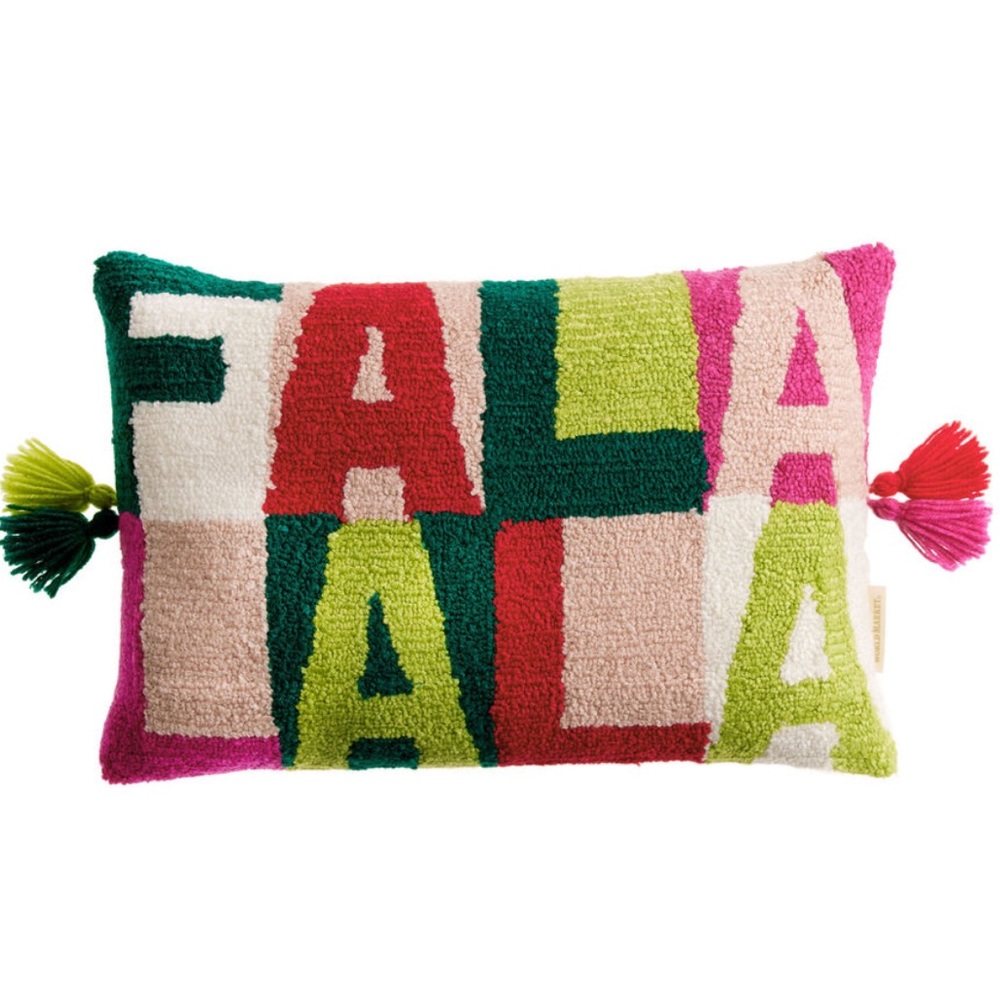 FALALALA Christmas Pillow